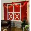 Red Barn Door Backdrop Western Rustic Farm Wooden Door Wall