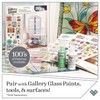 Gallery Glass, Scenery 3 Piece Pattern Set Perfect for Stained