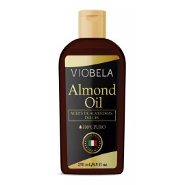 Viobela Aceite De Almendras Dulces Origen Italiano 100% Puro 250 Ml