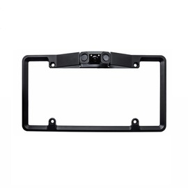 3 in 1 American car License Plate Frame Built-in Backup Camera and Parking Sensor with Water Proof Buzzer Alarm Night Vision Vehicle Safety