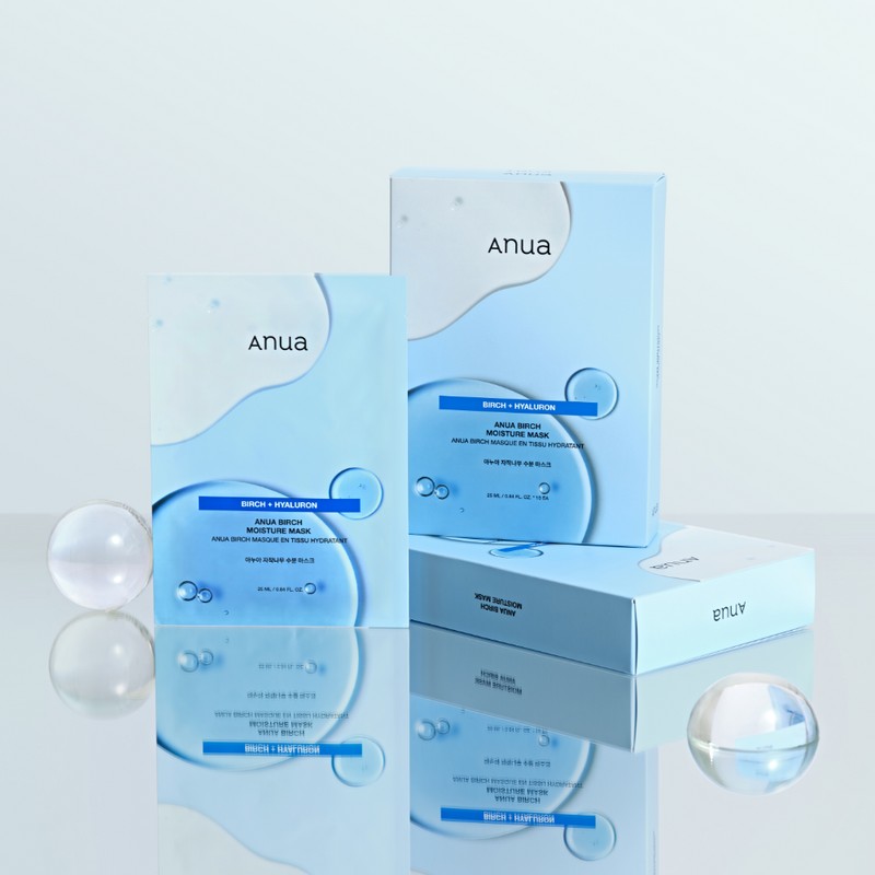 Anua Birch Moisture Daily Mask Pack 10 sheets, 1 pack