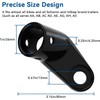 Heavy-Duty Bike Trailer Hitch，Secure Bicycle Trailer Coupler for Kids, Pets