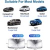 helloleiboo Car Windshield Sun Shade UV Rays and Heat Sun