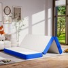 Foldable Mattress Small Single, 4 Inch Folding Mattress Memory Foam