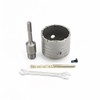 Concrete Hole Saw 75mm(3inch) with SDS Plus Shank Adaptor for