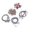 Charm Bracelet Making Kit Basic Bracelets Colored Beads Pendants Jewelry