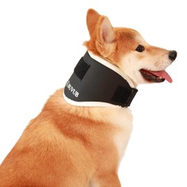 BUVUB Dog Neck Brace Supports Pet's Necks with Intervertebral Disk Disease (IVDD) Cervical Vertebral Sprains Instability Neck Brace for Dog Pet Cervical Collar (Narrow M)