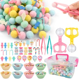 Christmas Sensory Bin Fillers - 353 Pcs Christmas Fine Motor Toys Sensory Bin Items, Colorful Counting Sorting Set with Acrylic Candy Ice Cream for Classroom Supplies Preschool Learning Activity