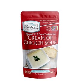 Mom's Place Gluten-Free & Dairy Free Cream of Chicken Soup Mix, Equal to 2 Cans of Condensed Soup, Kosher, Vegan, Nut Free & Soy Free, 2.4 oz.