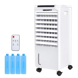 CAYNEL Portable Air Conditioners,Evaporative Air Cooler w/7H Timer for Auto-Off,4 Modes & 3 Speeds,1.85-Gal Tank Windowless Air Conditioner,Swamp Cooler Air Conditioner for Room Bedroom Outdoor Indoor