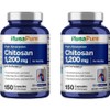 Noosa Pure Chitosan 1200MG 150 Capsules 2, 1, 150 Tablets / 누사퓨어 키토산 1200MG 150캡슐 2개, 1개, 150정