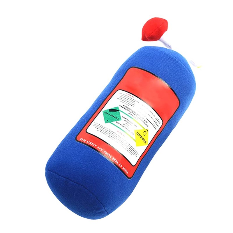 NOS Nitrous Oxide Bottle Pillow Car Decor Headrest Cushion Creative