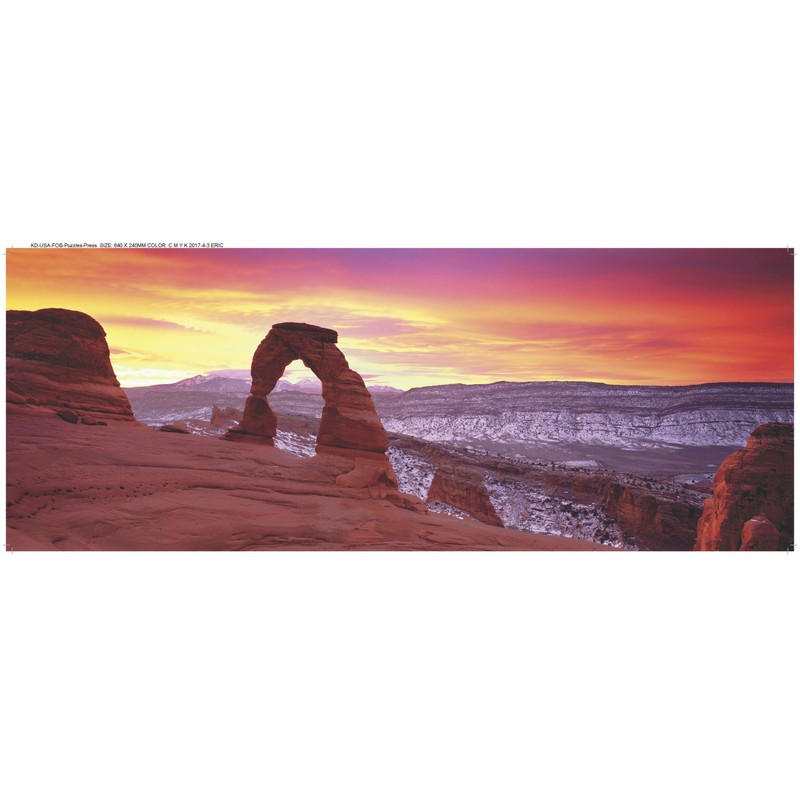 Pressman Images of America Puzzle - Delicate Arch