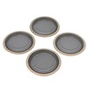 4Pcs Inner Door Horn Frame Car Speaker Audio Panel Cover