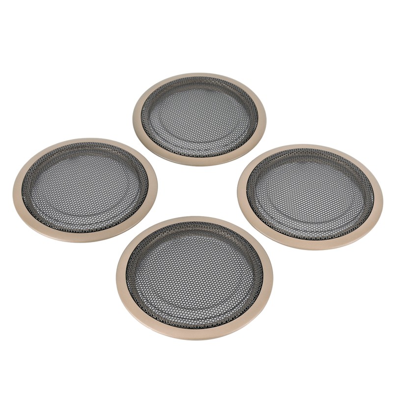 4Pcs Inner Door Horn Frame Car Speaker Audio Panel Cover