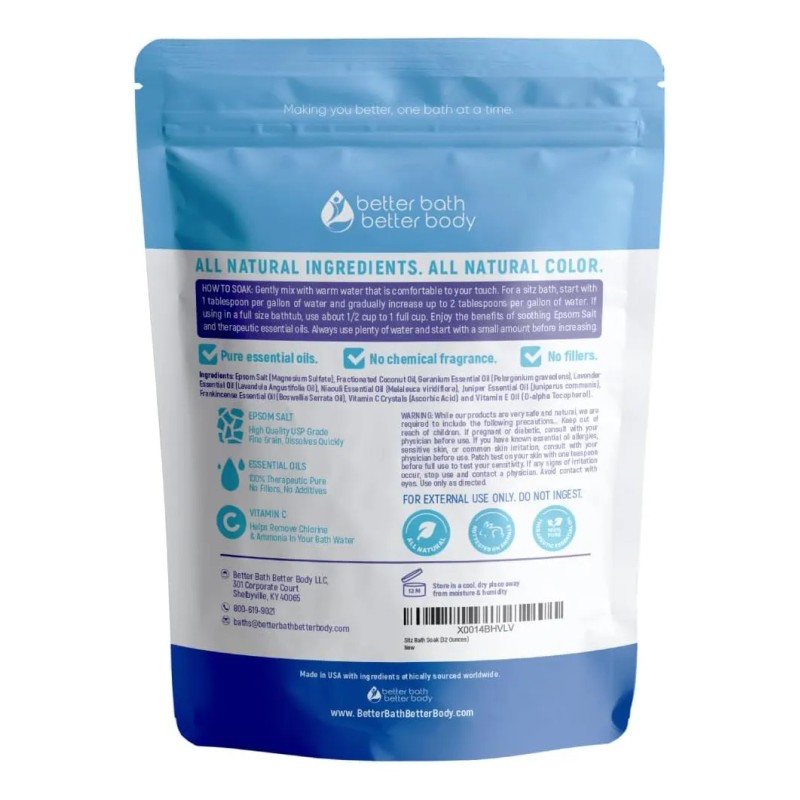 Sales De Baño Terapéuticas Con Vitamina C 907 G Sitz