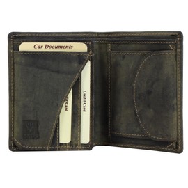 Greenburry Hunting Wallet Khaki, khaki, Vintage