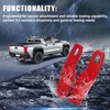 Rear Tow Hooks Compatible with Toyota Tacoma 2024 2025 2026