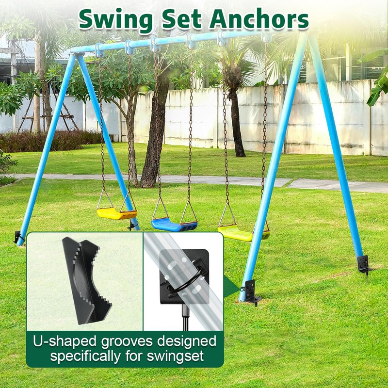 hannger 2 Pack 20" Ground Anchors Screw in - Heavy