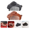 Beaupretty 2pcs Travel Comb Adorable Comb Carved Bunny Comb Portable