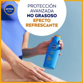 Protector Solar Corporal Nivea Sun Refresh Sport Fps50 200Ml