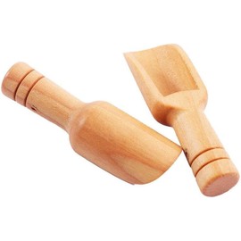 5Pcs Mini Wooden Spoon, Mini Bamboo Spoons, Bath Salt Spoon Condiment Wooden Spoon Cooking Spoons for Kitchen and Dining Spices Beans Rice Flour Sugar Tea