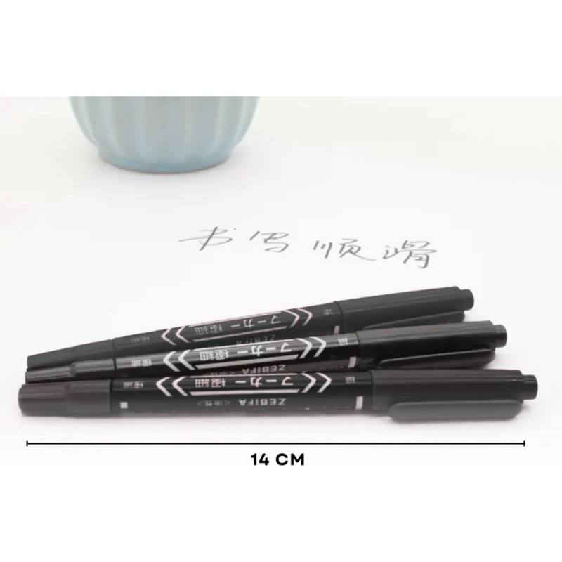 Marcador Permanente Plumon Boligrafo Rotulador Indeleble Kit