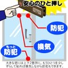 Waki Sangyo Auxiliary Lock Sash Lock Security Disaster Evacuation Window