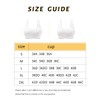 POKARLA Bras for Women Seamless Wireless Full-Coverage Adjustable Straps Stretchy