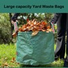 Yard Waste Bags/Fallen leaf bag, 72 Gallon Collapsible Garden Leaf