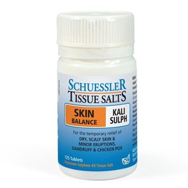 Schuessler Martin & Pleasance Schuessler Kali Sulph Skin Balance 125 Tablets