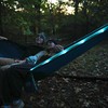 Equip Outdoors Portable Camping Illuminated Hammock, Hanging Kit Included, Two