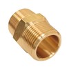 T TANYA HARDWARE 1 Inch x 1 Inch NPT Brass