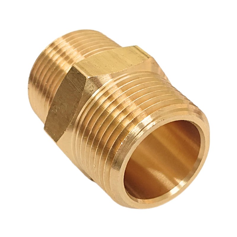 T TANYA HARDWARE 1 Inch x 1 Inch NPT Brass