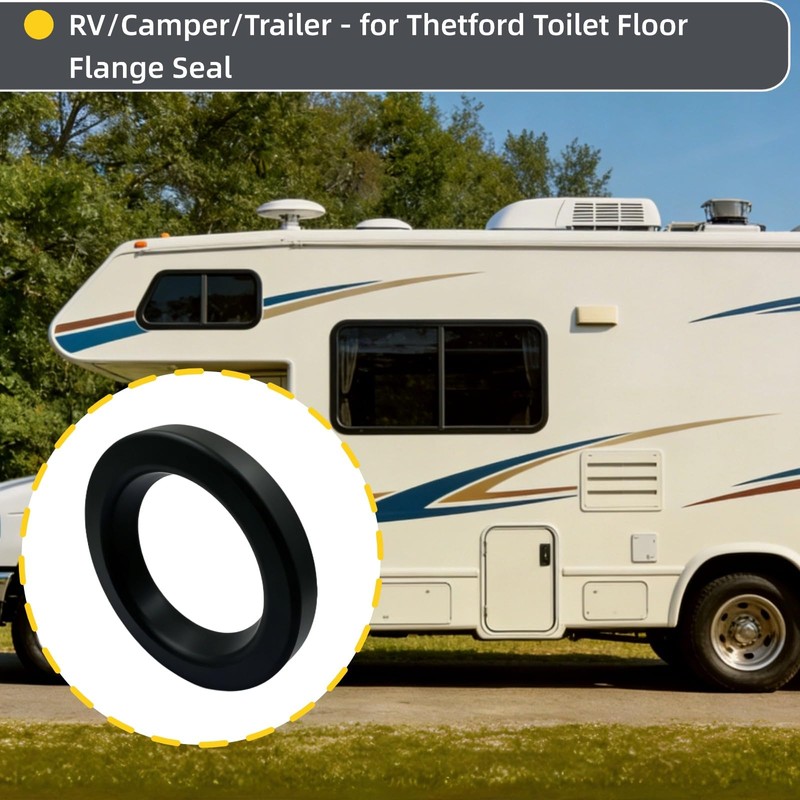 33239 RV Closet Flange Seal for Thetford RV Toilet, Fits