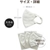 iSDG 3-Dimensional Spunlace Non-Woven Color Mask, Large SPUN MASK, Individual