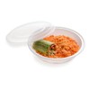 Asporto Microwavable To-Go Container - BPA Free PP Round Take