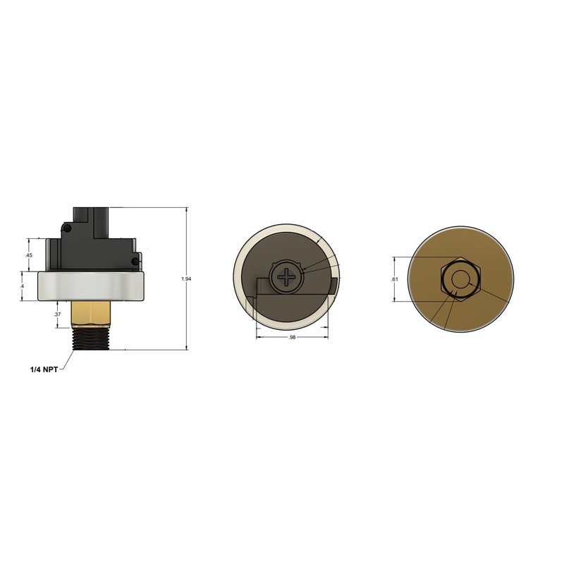Wholesale Sensors Pentair 470190 Replacement Water Pressure Switch Compatible with
