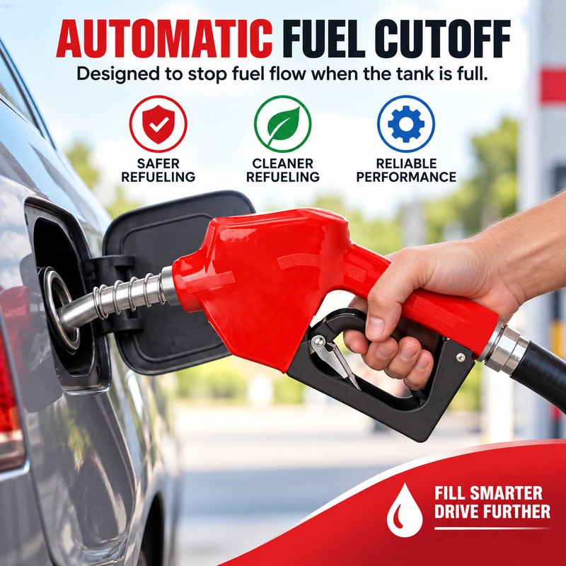 Automatic Fuel Nozzle for Diesel Refueling – Shutoff Dispensing Gun