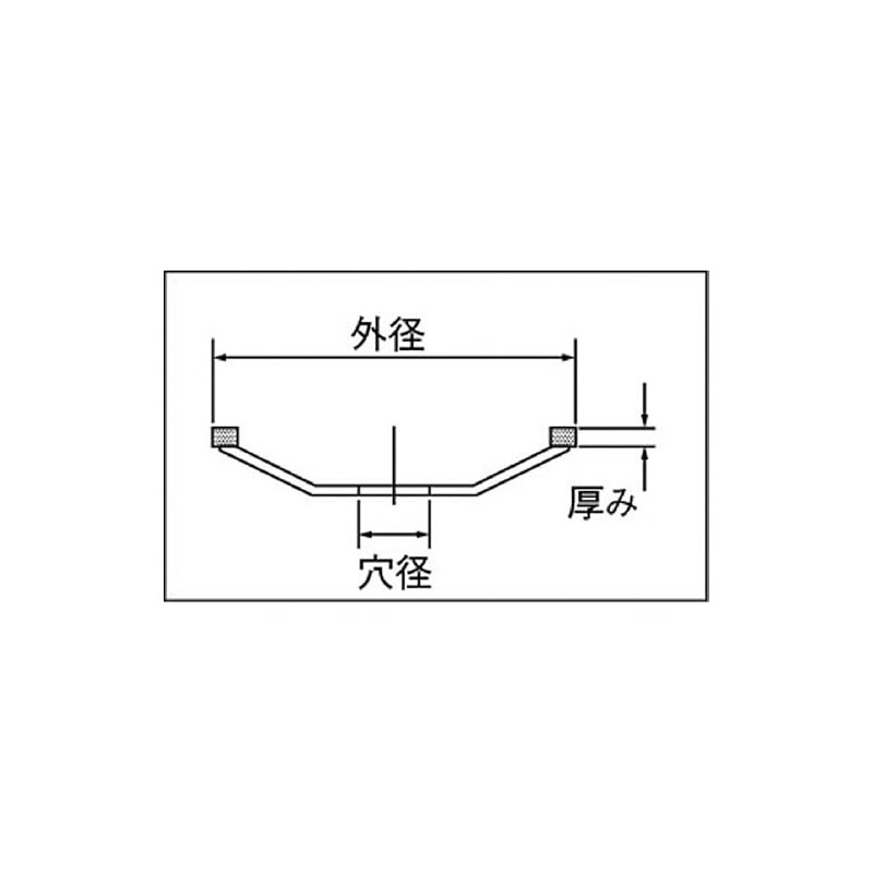 Sankyo Dry Surfacer for Grinding 100X20.0