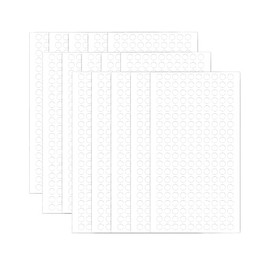 YOFAN 3000 Pieces Foam Dots Dual-Adhesive 3D Foam Tapes Foam Pop Dots Adhesive Mount for Craft DIY Art or Office Supplies, 15 Sheets, Round (0.24 Inch)