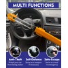 Dodomes Steering Wheel Lock Anti-Theft Heavy Duty Secure Car Device,