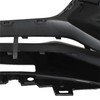 Thomletha Plastic Front Bumper Cover Primed without Parking Sensor Holes