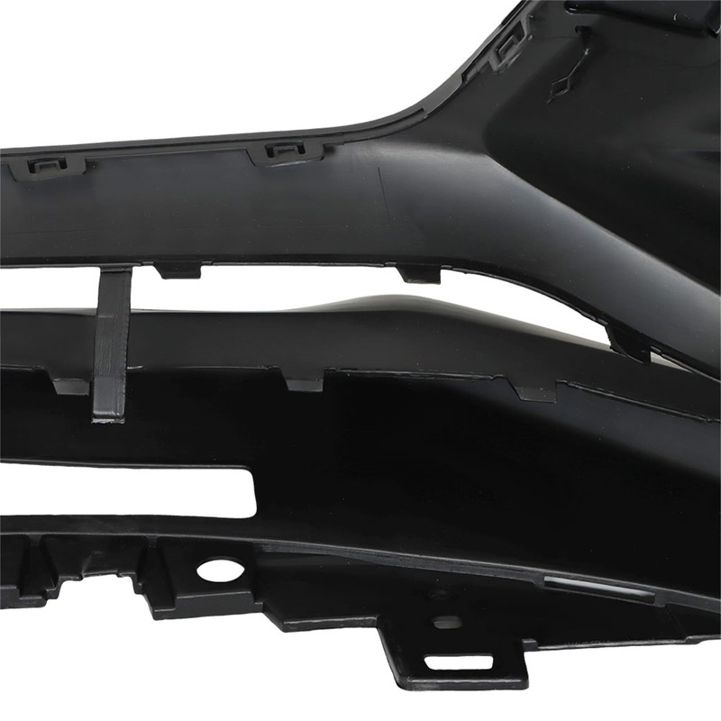 Thomletha Plastic Front Bumper Cover Primed without Parking Sensor Holes