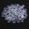 15MM Round Clear Button,150PCS Round Resin Buttons Sewing Buttons,2 Holes