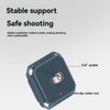 Aswalling Foldable Dovetail Base L-Bracket QR Plate for DSLR Cameras,