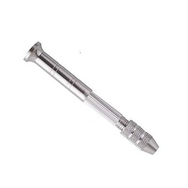 GUHOFIND 2PCS Vice Holder Tool Round Head Pin Vise for Removing Pins, Screwdriver Bits, Taps, Reamers, Scribers, Wire, Small Files