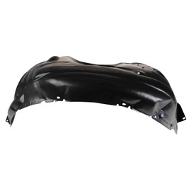 TRQ Front Left Inner Fender Liner Black Drivers Side Compatible with 2011-2012 Toyota Avalon TO1248161
