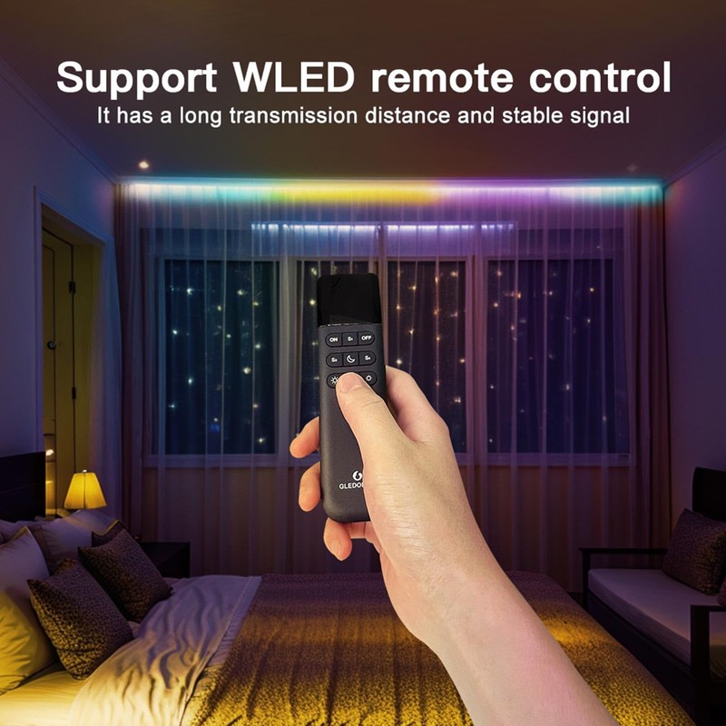 LIGHTEU, GLEDOPTO WiFi WLED LED Controller ESP32 1 Channel with