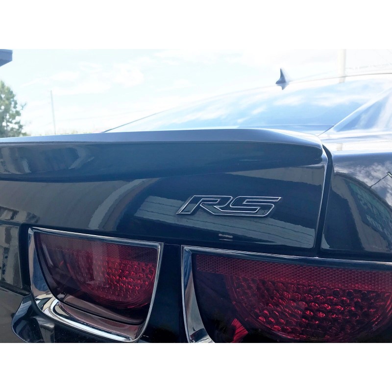Avery Camaro RS Emblem Overlays, Vinyl Camaro RS Black-out Decals,